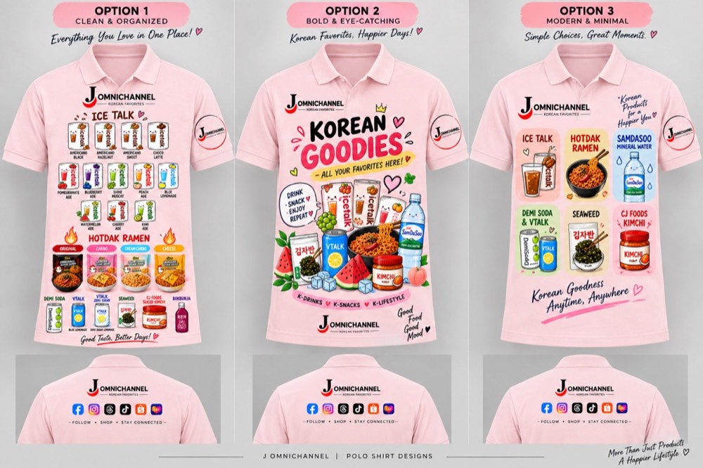 Brand Shirt Concepts · Pink promotional visual
